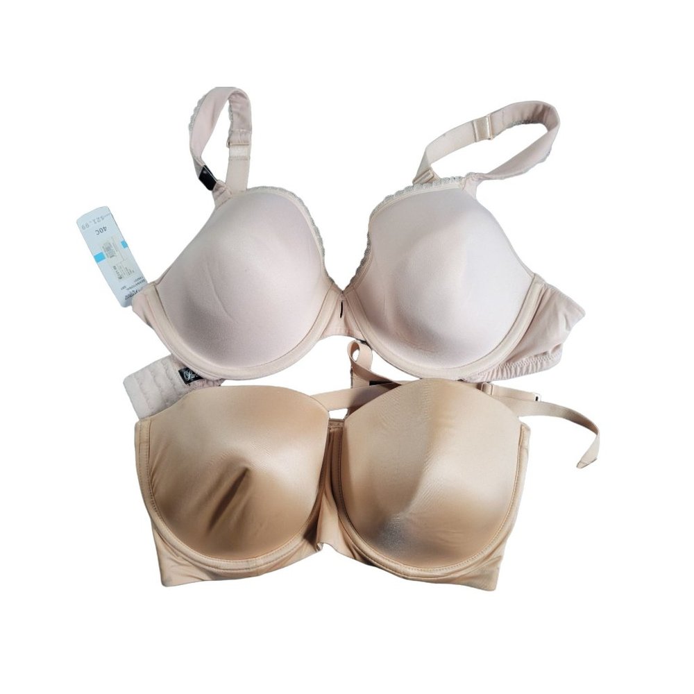 Lot Of 2 Women's Bras Size 40C Auden 5 Ways to Wear Paramour